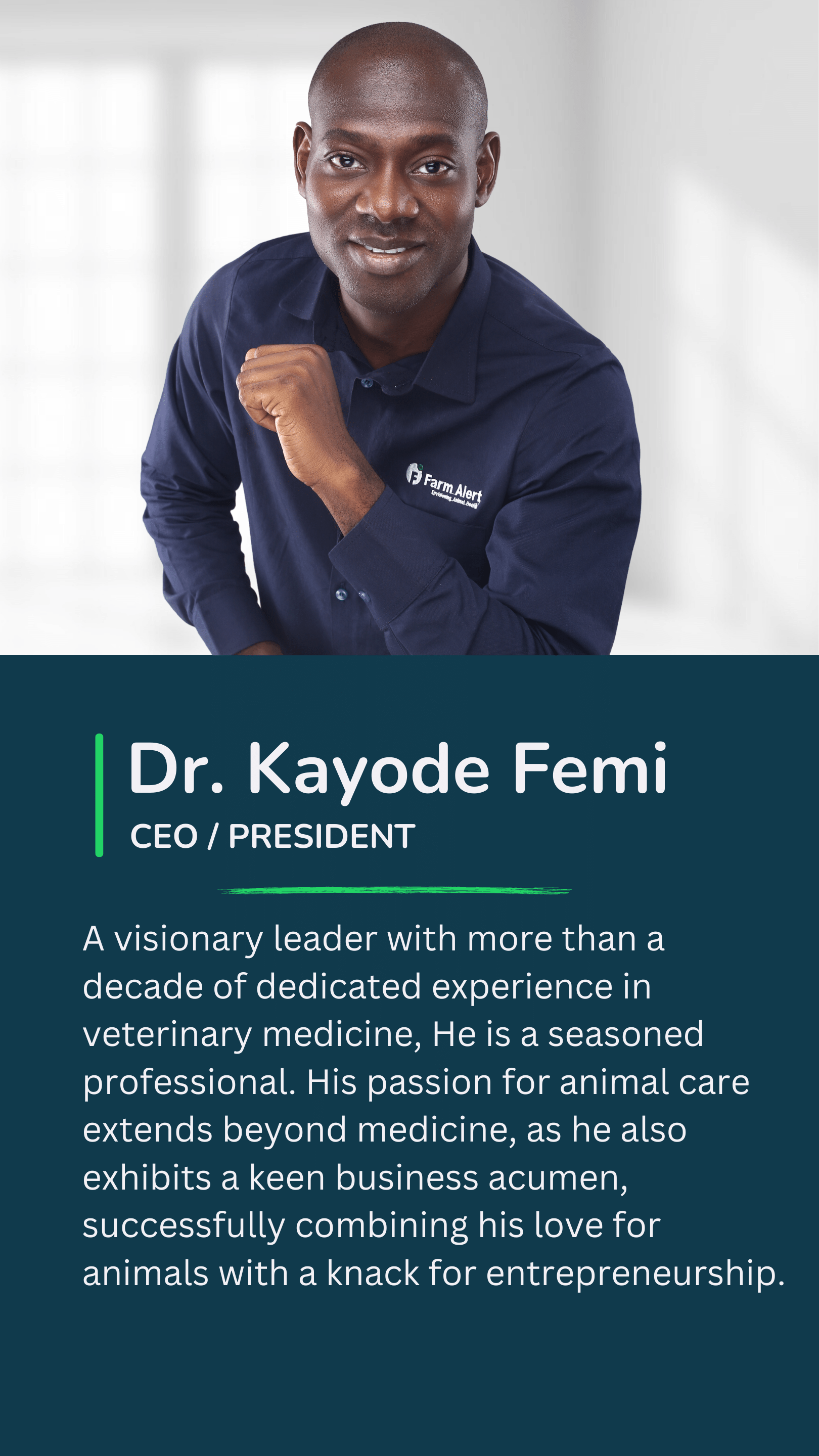 Dr. Kayode